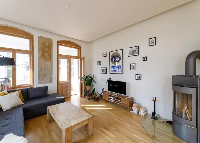 Nuumis Luxury 115 M2 Apartment, Dresdner Heide Mit Garten Апартаменты